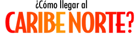 Como llegar al Caribe Norte